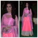 Shraddha Kapoor Instagram - Congrats Vishesh 🎉 #newlywed #mumbai wearing #manishmalhotra