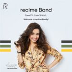 Shraddha Kapoor Instagram – Super excited to join @realmeindia family as Chief Lifestyle Officer & Brand Ambassador for #realme AIoT products. Stay tuned for more trendy Tech-Lifestyle products. Happy to bring #realmeBand, our first step towards living a healthier lifestyle. ‬
‪#LiveFitLiveSmart 💜
.
.
#repost @realmelink
・・・
Welcome @shraddhakapoor as our Chief Lifestyle Officer, realme, Brand Ambassador for AIoT products. 
From realme buds to realme band, soon followed by realme smart watch and many more. 
Aim to build realme towards trendsetter and the most popular Tech-Lifestyle Brand.
#LiveFitLiveSmart, next sale on 16th March. 
Link in Bio.