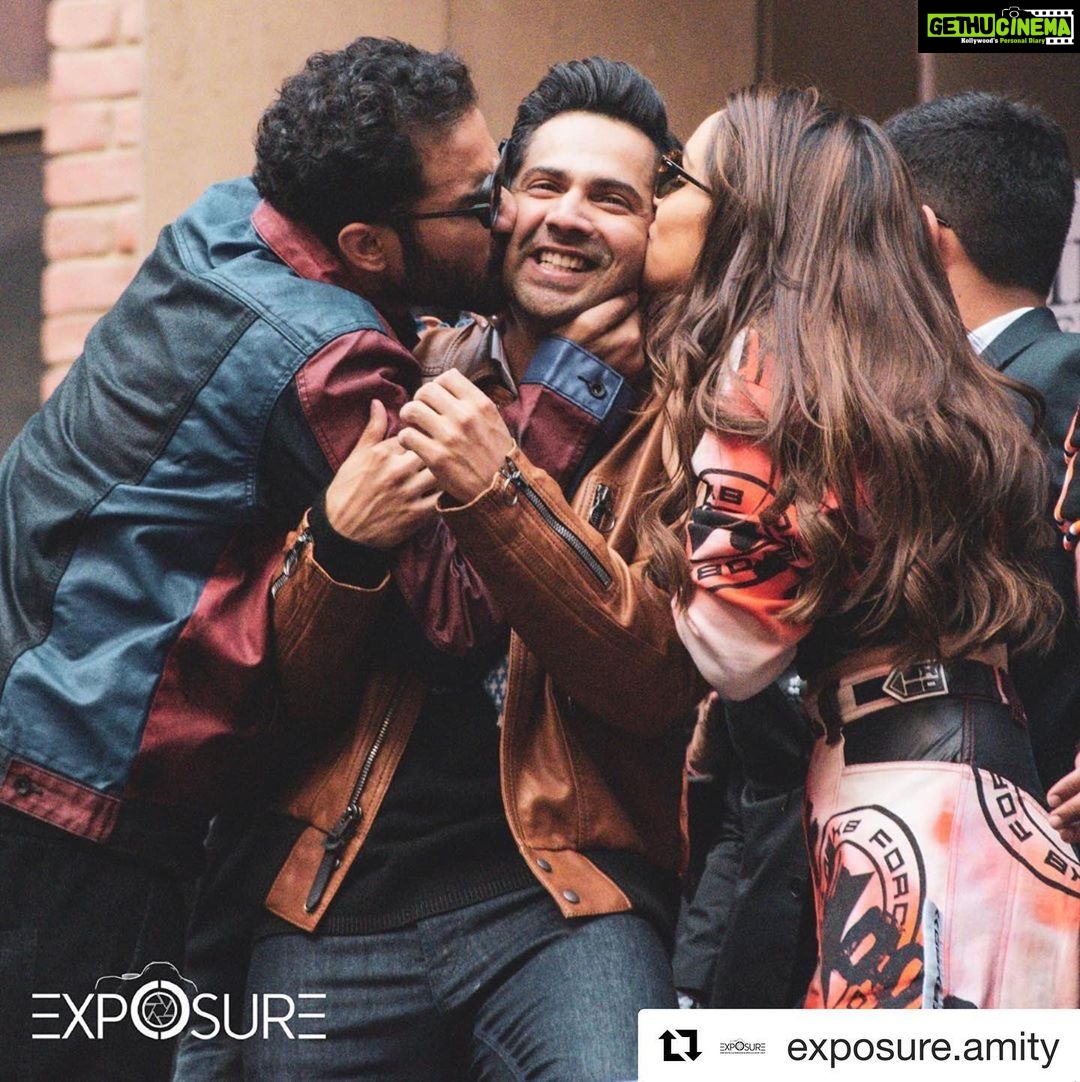 Shraddha Kapoor Instagram - ❤️ @varundvn @raghavjuyal @_amityuniversity_ @exposure.amity