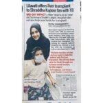 Shraddha Kapoor Instagram – ‪Wow. Today is 1 of the most memorable days of my life. To wake up & read this. I can’t express what this means to me & can’t even imagine what this must be meaning to Summaya & her family. Deep gratitude. Thank you so much for reaching out & helping. Constant prayers ❤️ ‬