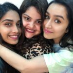 Shraddha Kapoor Instagram – Last shooting day of the year @shraddha.naik @menonnikita 🧜🏼‍♀️🧜🏼‍♀️🧜🏼‍♀️ #SAAHO #GeeGirls