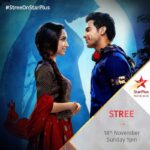 Shraddha Kapoor Instagram – #StreeOnStarplus 18th Nov at 1pm 😬