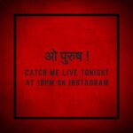 Shraddha Kapoor Instagram - O Purush, aaj Stree yani mai, aa rahi hu LIVE! Stay tuned.... 😏😉