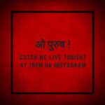 Shraddha Kapoor Instagram – O Purush, aaj Stree yani mai, aa rahi hu LIVE! Stay tuned…. 😏😉