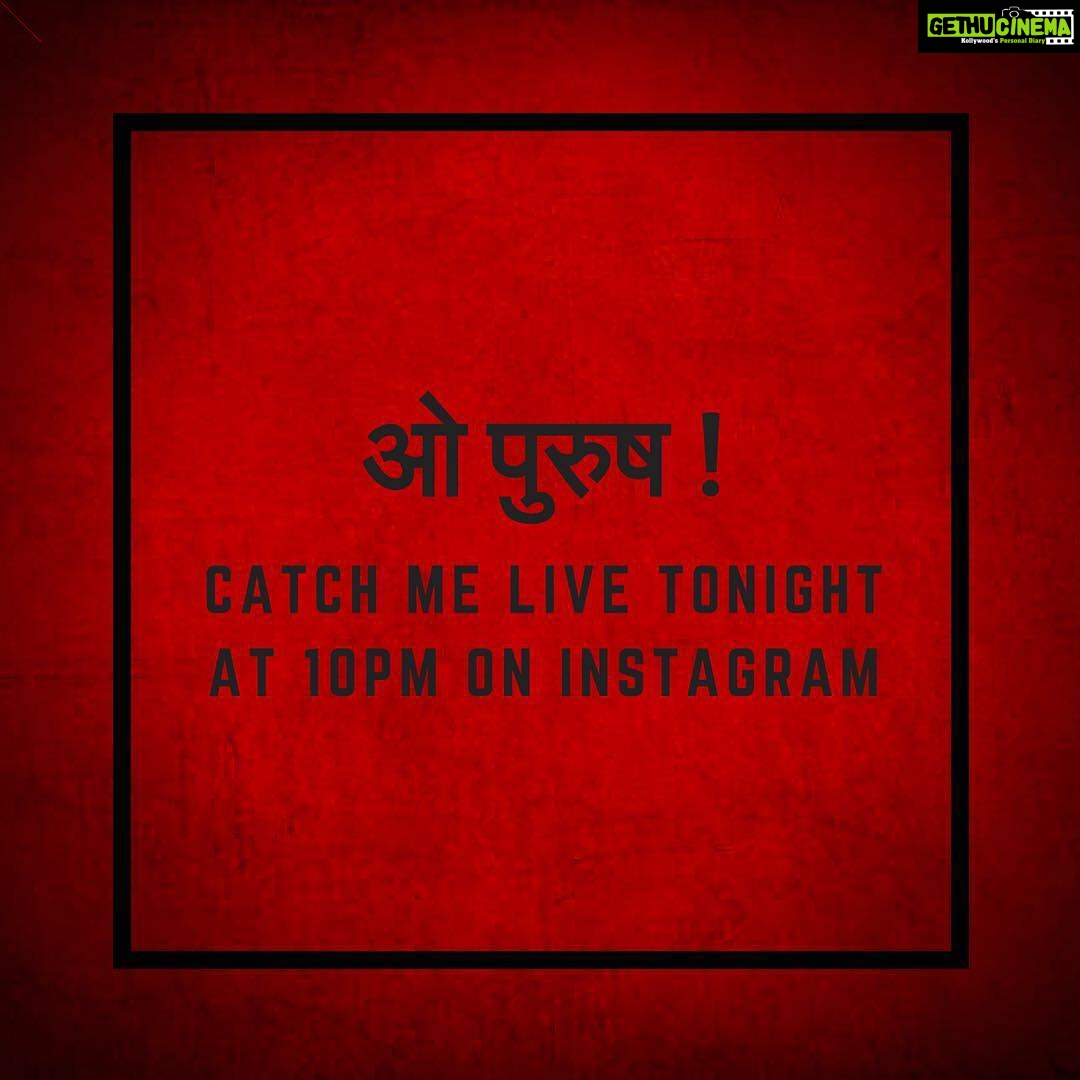 Shraddha Kapoor Instagram - O Purush, aaj Stree yani mai, aa rahi hu LIVE! Stay tuned.... 😏😉