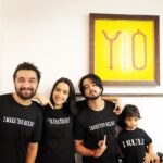 Shraddha Kapoor Instagram – Ruling my world. Happy rakhi ♥️ @siddhanthkapoor @priyaankksharma Vedika. 
Thank you for the t shirts @tejukolhapure
📷 – @padminikolhapure 
#CircleOfProtection