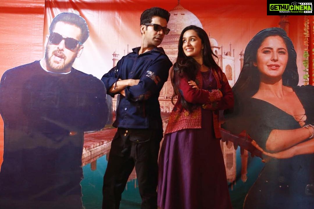 Shraddha Kapoor Instagram - Swag se karenge Stree ka swagat! 😝 @beingsalmankhan @katrinakaif #STREE 👻@rajkummar_rao