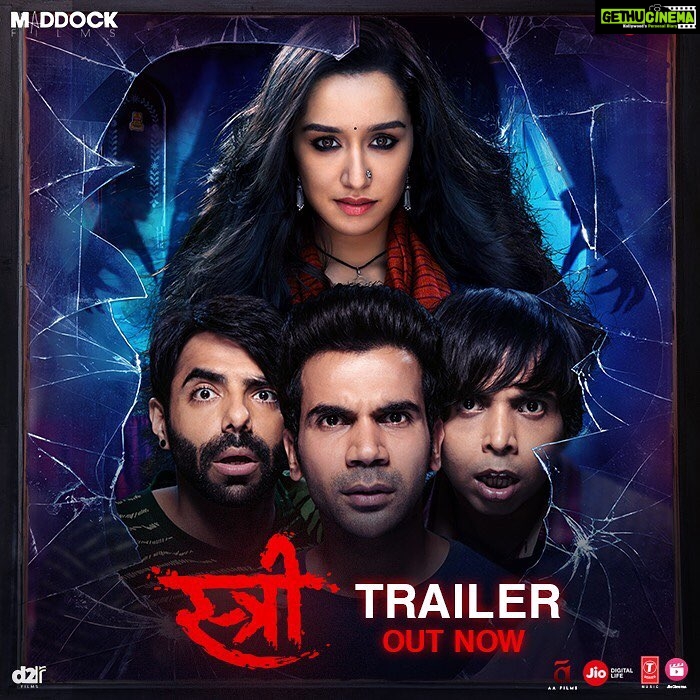 Shraddha Kapoor Instagram - Aaj tak mard #Stree ke peeche bhaagte the, ab woh har mard ko dard degi! Bach paoge tum? #StreeTrailer out now (link in bio) @Rajkummar_Rao #DineshVijan @amarkaushik @pankajtri3 @Aparshakti_khurana @nowitsabhi @maddockfilms #D2RFilms @krishna.dk @rajanddk @officialjiocinema @tseries.official
