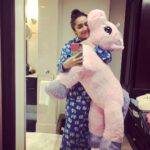 Shraddha Kapoor Instagram – It was love at first sight 🤷🏻‍♀️ #IMaybeObsessedWithUnicorns #PJsAndCuddles