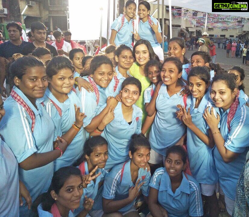 Shraddha Kapoor Instagram - 7 time record holding Dahi Handi champions! ♥️ #HAIRANDCARE