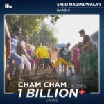 Shraddha Kapoor Instagram – Join the Cham Cham party with me as we’ve crossed 1 billion + views on YouTube! 💃🏼🥰💜

#SajidNadiadwala’s #Baaghi 

@tigerjackieshroff @nadiadwalagrandson @wardakhannadiadwala