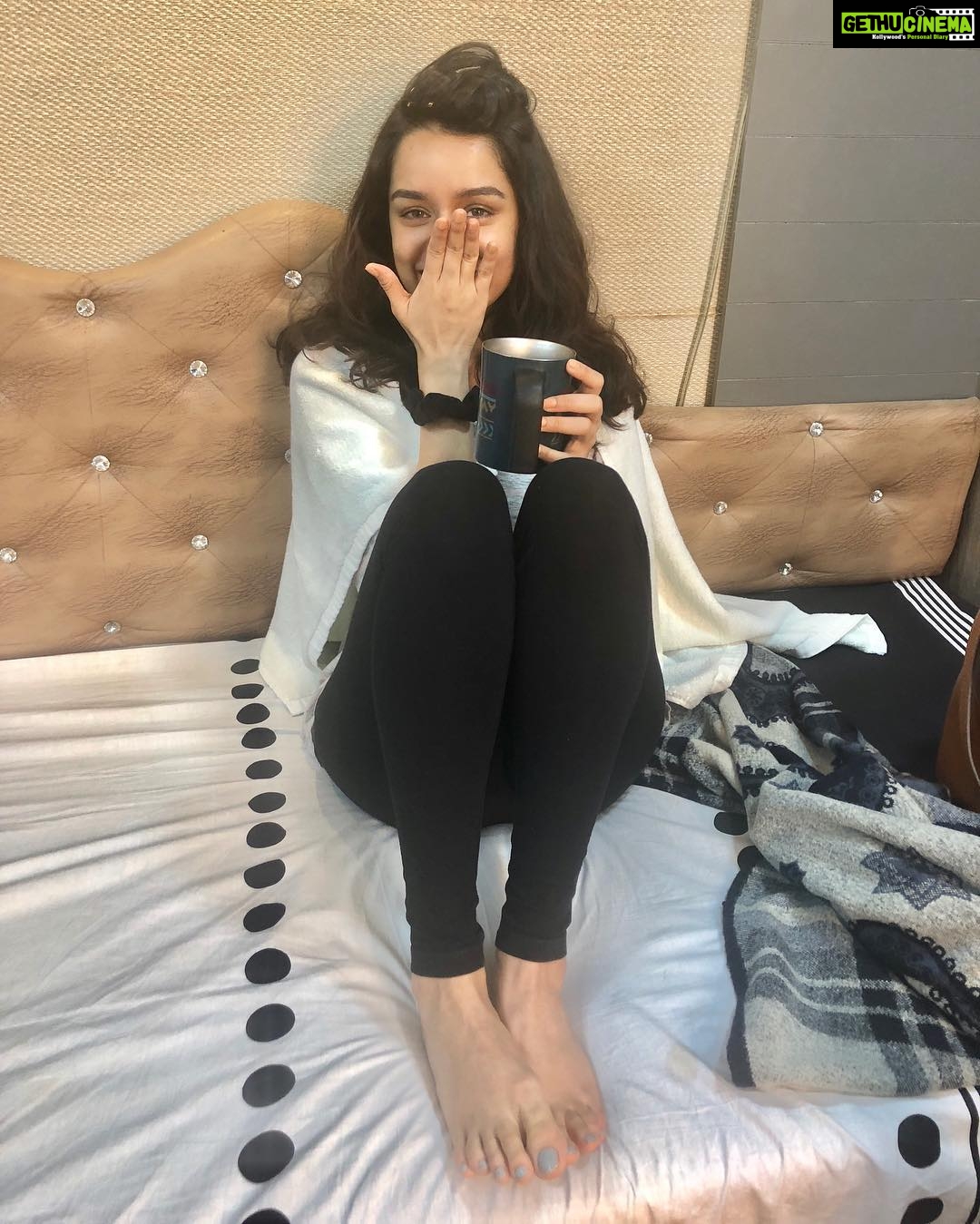 Shraddha Kapoor Instagram - Morning morning 🤓 photo by - @shraddha.naik #SAAHO