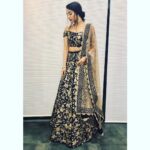 Shraddha Kapoor Instagram – Thank you @tanghavri for dressing me in this beautiful @payalsinghal lehenga for my best friend @ankitachoksey ‘s wedding & @shraddha.naik @amitthakur_hair #DreamTeam #BestGuys 💜