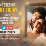 Shraddha Kapoor Instagram - Stay tuned as #TereBina from #HaseenaParkar launches today on #Twitter at 12:30 pm ❤ @siddhanthkapoor @ankurbhatia #SwissEntertainment @sachinjigar @saregama_official