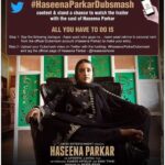 Shraddha Kapoor Instagram - #Repost @haseenamovie (@get_repost) ・・・ #HaseenaParkarDubsmash Contest Begins on #Twitter! Send in your interesting dubs now! #ContestAlert #Contest #HaseenaParkar #Haseena @ShraddhaKapoor @siddhanthkapoor @ankurbhatia #ApoorvaLakhia #HaseenaParkar #SwissEntertainment #Bollywood #movie #film #ShraddhaKapoor #Haseena #Shraddha #Mumbai #Pune #India #actor #actress #celeb #Celebrity #beautiful #stunning #biopic #2017