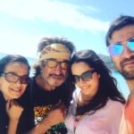 Shraddha Kapoor Instagram – Celebrating 👨‍👩‍👧‍👦🏝🌊❤️ @siddhanthkapoor