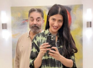 Shruti Haasan Instagram - Daddy dearest 🖤