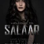 Shruti Haasan Instagram - Posted @withregram • @hombalefilms Wish you a very happy birthday @shrutzhaasan 🎉 We're ecstatic to have you onboard for #Salaar. Can't wait to see you sizzle on the screen. THANKYOU SO MUCH !! Super excited for this one and can’t wait !!!