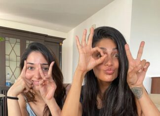 Shruti Haasan Instagram - Happy new year to you from 1202 🤣🤣🤣🤣 so happy to see my lovely tam tams on the first day of the new year !!! @tamannaahspeaks #wecantspellnumbers