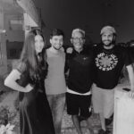 Shruti Haasan Instagram - 🖤🎶 #hyderabadvibes @karanparikh27 @murthovic @baap.baap