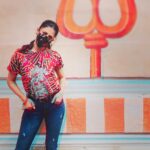 Shruti Haasan Instagram - 🧡❤️🧡💛❤️ #workmode #staysafe