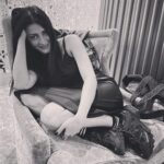 Shruti Haasan Instagram - When I turn into a happy human samosa made of black satin 😅