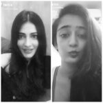 Shruti Haasan Instagram – Here’s ours 🖤 @aksharaa.haasan this was such a fun idea !! Thankyou cutie 😘