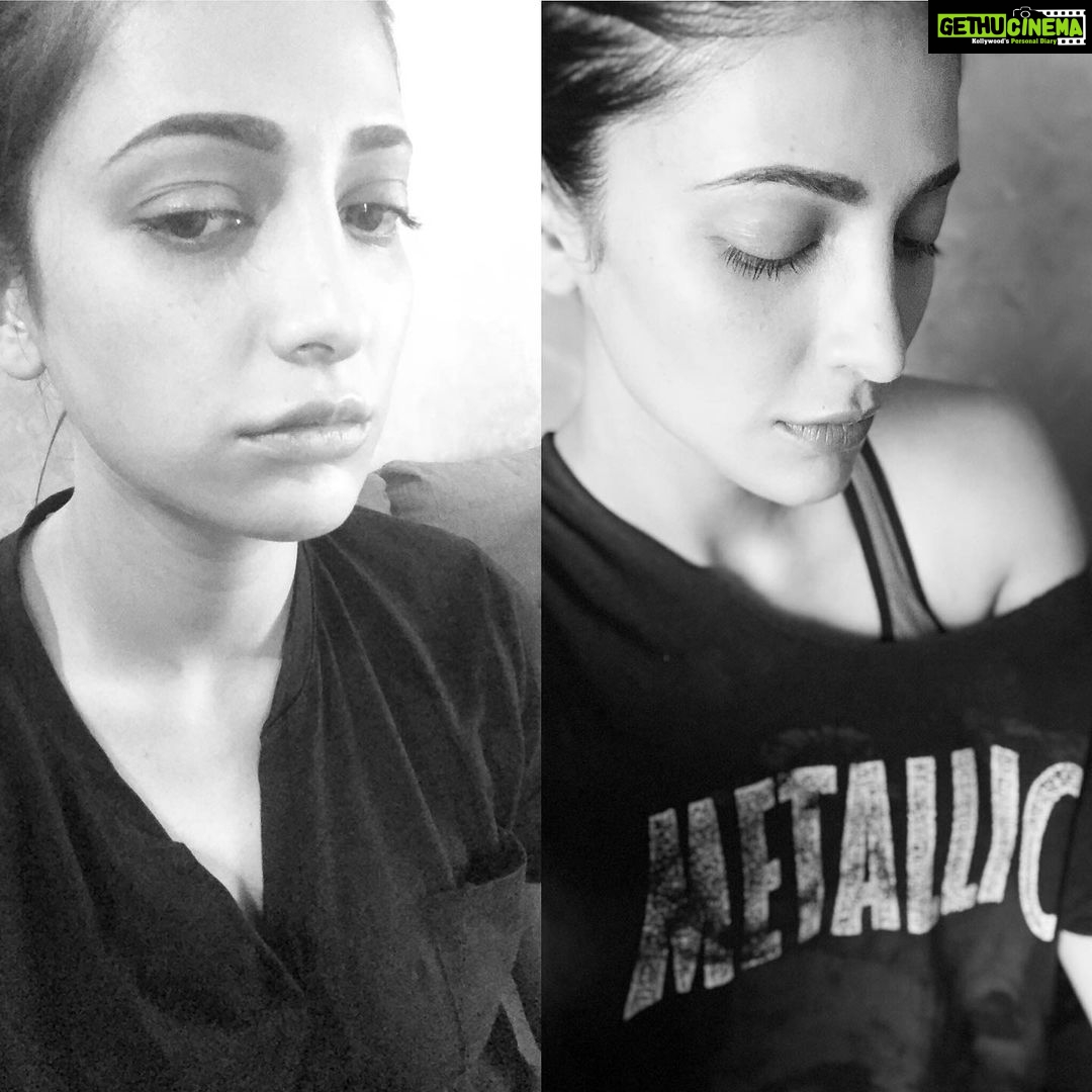 Shruti Haasan Instagram - So .... I decided to post this right after my previous post and I’ll tell you why. I’m not one driven by other people’s opinions of me but the constant commenting and she’s too fat now she’s too thin is so avoidable. These two pictures have been taken three days apart. I’m sure there are women out there who relate to what I’m going to say. Most often I’m at the mercy of my hormones mentally and physically and over the years I work hard to try and have a healthy relationship with it. It isn’t easy. The pain isn’t easy the physical changes aren’t easy but what’s become easier to me is to share my journey. No one famous or not is in a position to judge another person. Ever. That’s just not cool. I’m happy to say this is my life my face and yes I’ve had plastic surgery which I’m not ashamed to admit. Do I promote it ? No am I against it ? No - it’s just how I choose to live. The biggest favour we can do for ourselves and others is just be and learn to accept the changes and the movement of our bodies and minds. Spread love and be chill . I’m learning everyday to love me for me just a little more because the greatest love story of my life is with myself and I hope yours is too :)