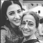 Shruti Haasan Instagram - Hello lovelies today I’m doing the #Devi challenge ! It’s about talking about the inspirational women in your life, the women you love and adore, they could be friends or family !! I chose my Incredible aunty Nalini atthai .. she’s an amazing dancer, dance teacher , mathematician, all around fun creator with her lovely laughter , absolutely terrifying when she needs to be (which is the part I absolutely love the most ) she a great mom, great grandma and just an all round great lady who I adore the most 🖤 so tag your friends or family in the in the #DeviChallenge and take a minute to appreciate the Devis in your life !!! I challenge @tamannaahspeaks @priyankakhimani @jascharanjiva #DeviChallenge #Devi #electricapplese @largeshortfilms @electricapplese @indianstorytellers
