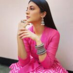 Shruti Haasan Instagram - 💕 @label_anushree Amrapalijewels Anethystchennai Makeup @makeupbyvishruti hair @vicharemeghna styled by @amritha.ram