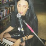 Shruti Haasan Instagram – This is me at home – playing with music messing it up and then letting it be whatever it needs to ❤️‍🔥