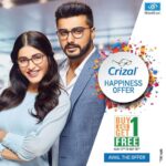 Shruti Haasan Instagram – The brand #Crizal that has redefined clear vision and eye protection are spreading smiles with it’s ‘buy one get one’ offer. Grab the offer now. #ClearVision #ClearlyTheBest #CrizalHappinessOffer GO TO MY STORIES FOR MORE INFO 💙