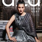 Shruti Haasan Instagram - Browse the digital issue at magazine.azafashions.com, or pick up a copy at Aza stores. @azafashions