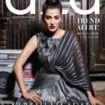 Shruti Haasan Instagram – @azafashions new cover with moi 🖤