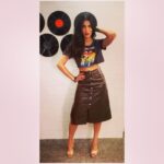 Shruti Haasan Instagram - For interviews today 🖤 Outfit by @madison_onpeddar Shoes - @trufflecollectionindia Styled by - @rashimorbia @stylebyami Assisted by - @namrata_h Hair - @ritashukla Makeup - @dilshadukaji_mua