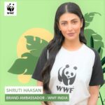 Shruti Haasan Instagram – I am so honoured to be a part of the @wwfindia family!!

We do not have an option but to conserve and preserve our beautiful planet. Join me to protect our shared home – Earth. 

#wwfindia #togtherpossible