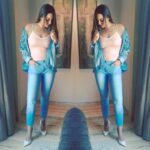 Sonakshi Sinha Instagram - Denim on denim and a dash of pink for the launch of @forever21 in Chennai today! #F21Chennai #sonastylefile