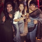 Sonakshi Sinha Instagram – Getting the wrestling stance right with these 2 champions!!! Geeta and Babita Phogat! So amazingly portrayed by Fatima, Zaira, Sanya and Suhani!!! Nothing less than a gold medal for #Dangal!!! Whatte film!!!! Go watch it! Aamir does it again! #cinematicexperience #girlpower