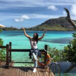 Sonakshi Sinha Instagram - Well hello paradise!! Finally made it to the stunning @jaresorts at #seychelles! Cant wait to get into that clear blue water!!! #JAResorts #EnchantedIslandResort #sonastravels JA Enchanted Island Resort