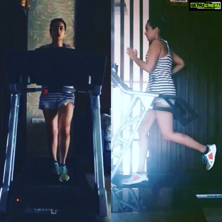 Sonakshi Sinha Instagram - After hurting my back a couple of years back I was always scared of running again. Stuck to walking and low intensity cardio for the longest time. But i finally put on my running shoes and just went for it. Feels good. #fitness #runsonarun #motivation #longstrides #fitandstrong #sonaisfit