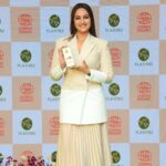 Sonakshi Sinha Instagram - Yesterday at the PLANTAS launch @plantasinnovations, India's first & only complete range of EcoCert Cosmos V3.1 certified organic beauty brand! When they say organic, they mean it literally! Their product range is extensive and I’m thrilled to have launched it. #Collab