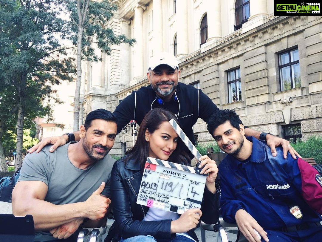Sonakshi Sinha Instagram - Been 4 years since this amazing film that i am so proud to be a part of! Definitely one of the best working experiences for me, Plus KK was quite badass so win win! Thanks team #FORCE2 cant wait to work with you’ll again!! @thejohnabraham @tahirrajbhasin #AbhinayDeo #VipulShah