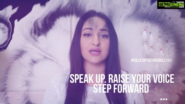 Sonakshi Sinha Instagram - Giving back is a hundred times better than giving up! Sharing a glimpse of the final episode that raises our voice against cyber bullies kyunki #AbBas ✋ PS: comments are open but before abusing, do have a look at my stories. #FullStopToCyberBullying, Chapter 5 out soon! @missionjoshofficial @mansidhanak @vinavb @unicefindia #TannishthaDatta @swati_maliwal @rakshit.tandon Tandon @studiounees @aasthakhandpur @mumbaipolice