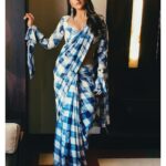 Sonakshi Sinha Instagram – Namaskara Bengaluru! #dabangg3 promotions styled by @mohitrai @miloni_s91 (tap for deets) but special mention for my friends @rheakapoor and @masabagupta who together created this saree that i LOVE! Hair by @themadhurinakhale, makeup @savleenmanchanda 💙