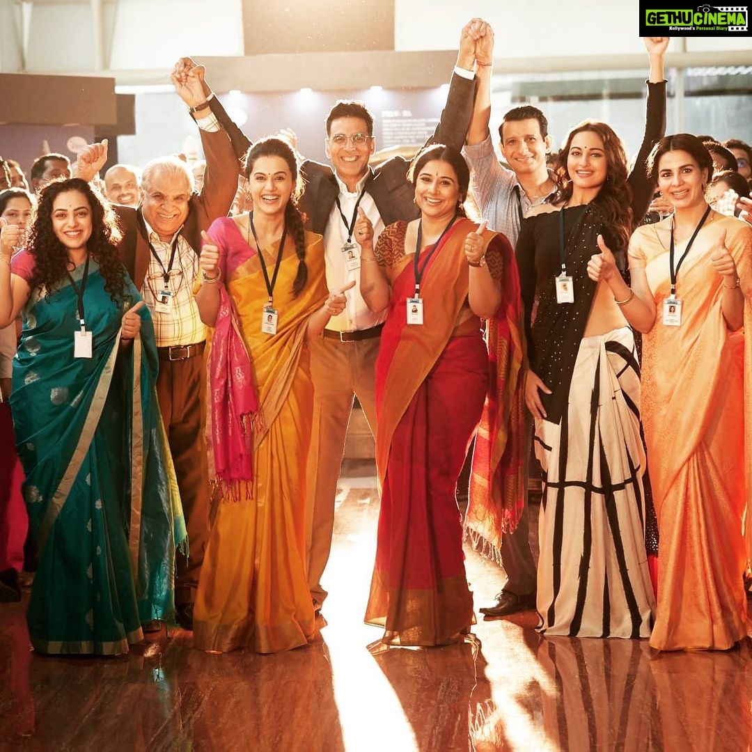 Sonakshi Sinha Instagram - A dream led by women. Just another feather in the cap of the only Mars Mission of India - #MissionMangal 🚀