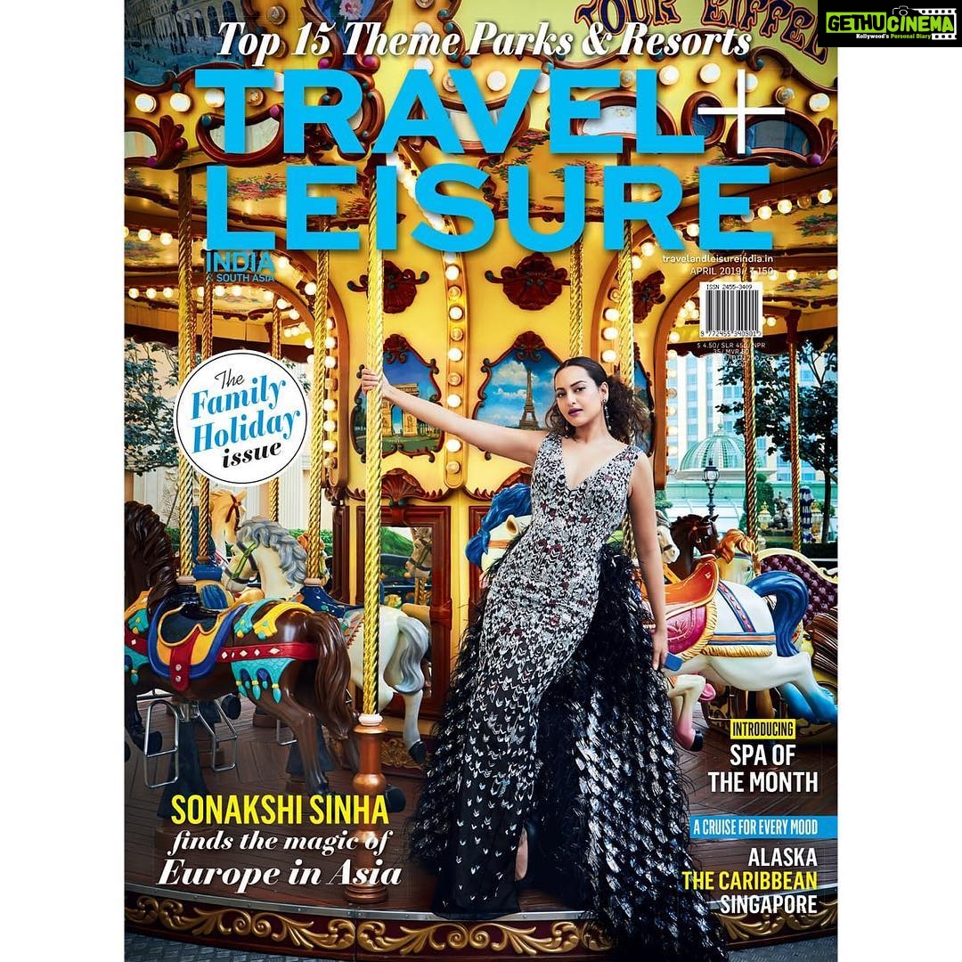 Sonakshi Sinha Instagram - Covergirl for @travelandleisureindia this month! Where i discovered a mini Paris in Macau... shot by buddy @rohanshrestha, styled by @mohitrai, hair and makeup by @namratasoni ❤️
