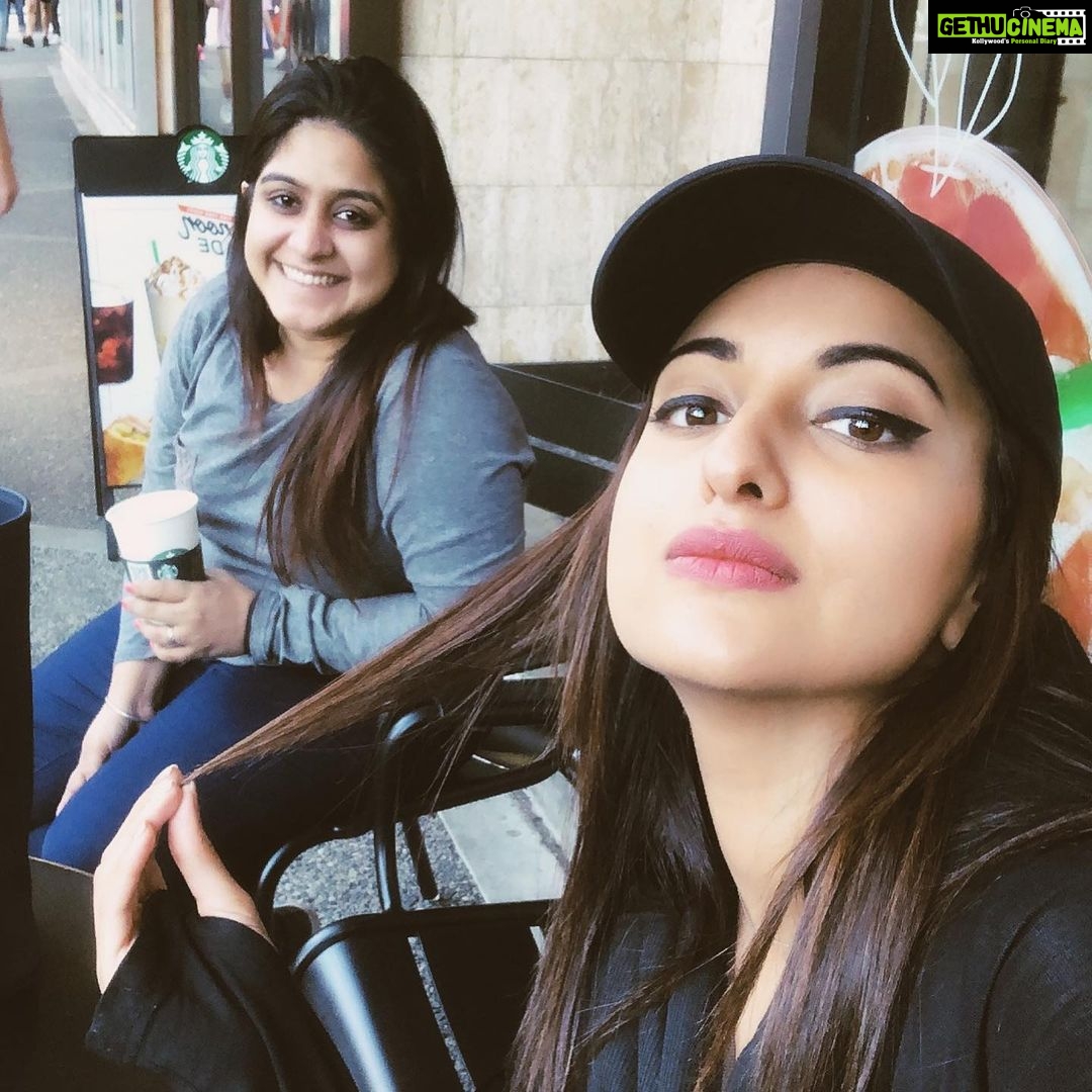 Sonakshi Sinha Instagram - Some people enter your life and you just know theyre going to stay! Meet @malvikapanjabi. It was her last day as my manager yesterday (5 and a half years). This is not a senti post, just a reminder for her that shes stuck with me as a friend for life now whether she likes it or not. Lol.