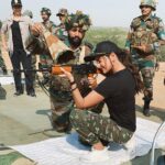 Sonakshi Sinha Instagram – Certain experiences just become a part of who you are. Will never forget the time i spent with our amazing soldiers, tried some of the things they do, made them smile and left with an unforgettable experience! Thank you @ndtv for making this happen! #jaihind #jaijawaan Bhuj