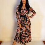 Sonakshi Sinha Instagram – #OOTD! Styled by @mohitrai, assisted by @aakrutisejpal (tap for deets) makeup by @ritesh.30, hair by @themadhurinakhale ❤️ #feelingfloral