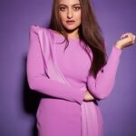 Sonakshi Sinha Instagram - Purple doesnt help a caption because nothing rhymes with it. @filmfare Photographs: @thehouseofpixels Styling and Creative Direction: @mohitrai Cover story: @rahulgangs_ Hair: @themadhurinakhale Make-up: @heemadattani Filmfare Editorial: @sujithapai @analitaseth Media Consultants: @universal_communications